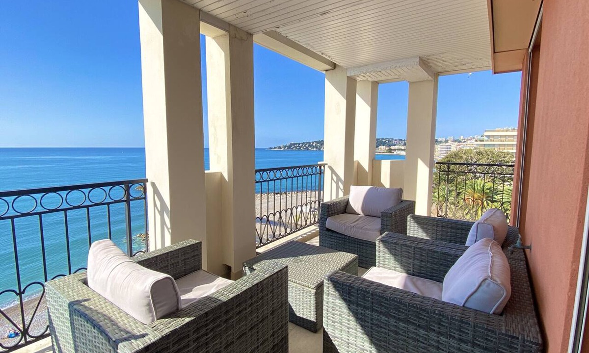 Menton Apartment | Splendid sea view from the Admiral Plaza