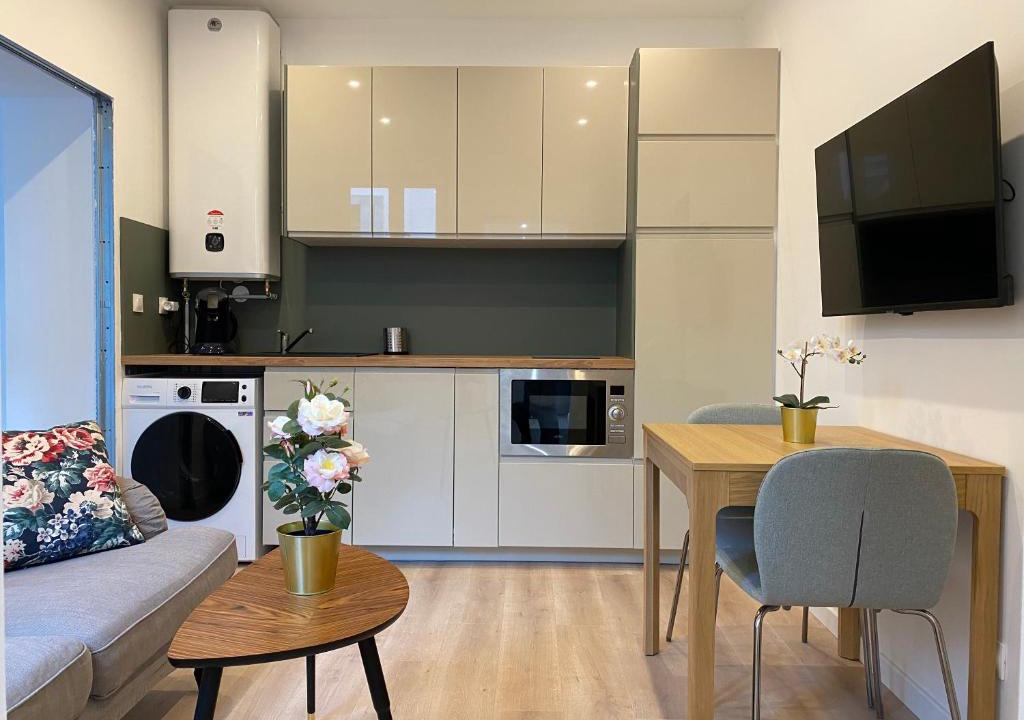 Mont d'Arene Apartment | Studio 24m2 climatisé-parking privé - Lycée Roosevelt - Arena - Gare