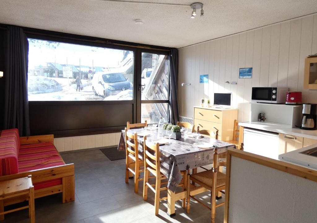 Piau Engaly Apartment | Studio cabine 6 pers. avec balcon exposition Sud, salon avec LCD et DVD, cuisine équipée, casier à ski - FR-1-457-196