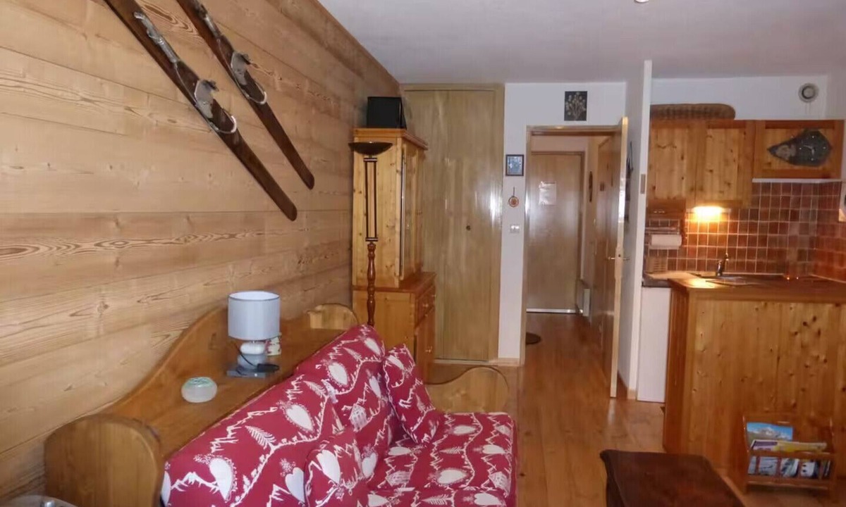 Pra Loup Apartment | Studio with mountain view in Barcelonnette