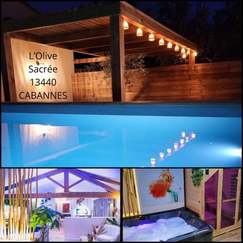 Cabannes House | Suite l'Olive Sacrée Spa et Sauna