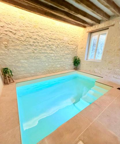 Chateauvieux House | Suite romantique, piscine intérieure privée et sauna