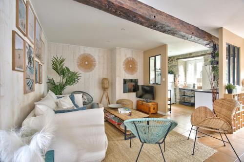 Saint-Suliac House | Superbe maison pour 6, plage à 400 m