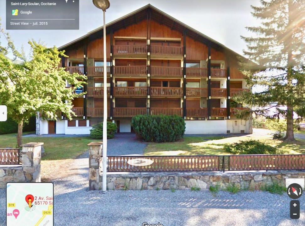 Saint-Lary-Soulan Apartment | T2 Centre Village - Proximité télécabine - Vue montagne Plein Sud - Terrasse couverte - Balcon - Chambre 1 Lit double en 160 - Salon 1 canapé convertible en 140 - Cuisine séparée