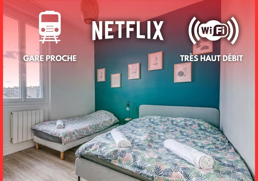 Parilly Apartment | T3 L'Étoile NEUF Cosy & Lumineux - Gare Parilly