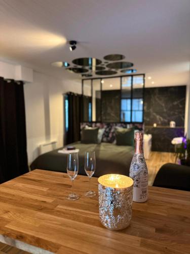 Bouxieres-aux-Dames Hotel | The Moon Chambre romantique proche de Nancy