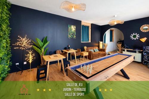 Verdun-sur-Garonne Villa | " Verdun Paradise " Jardin - Salle de Sport - Salle de Jeux