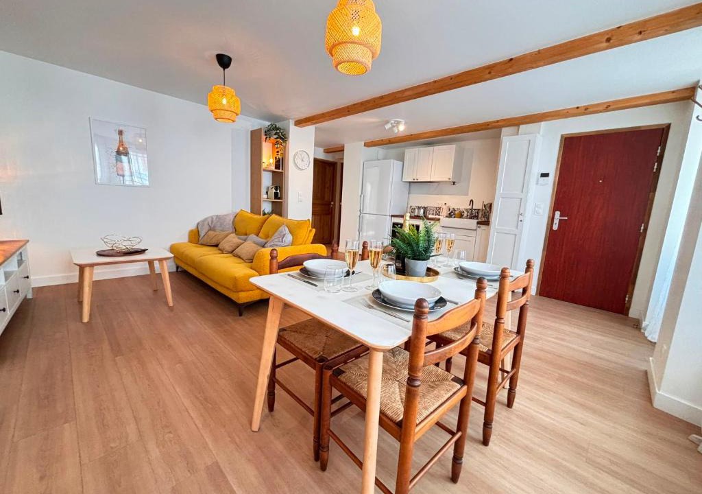 Verzy Apartment | Verzea, veuve clicquot T2 avec terrasse à verzy