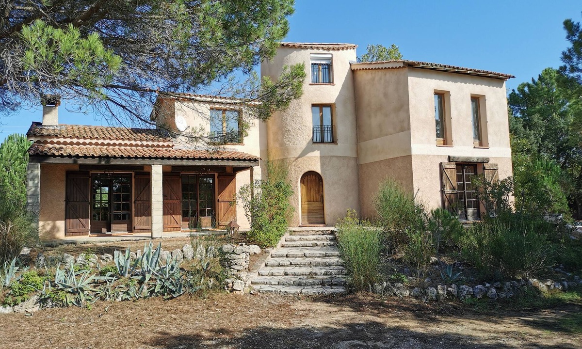 Plan Florent Villa | Villa 8 pers, pool & villa south facing, Bagnols-en-F, very beautiful site