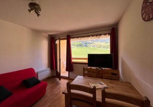 Joli T2 au pied des pistes avec garage et balcon - FR-1-165A-138