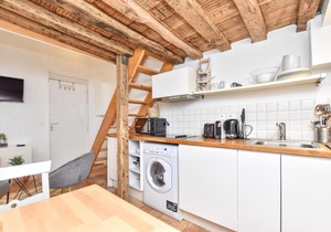 Splendid duplex - 1BR-2P - Notre Dame-Île St-Louis