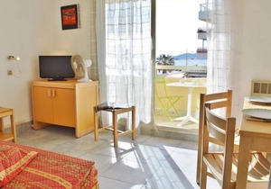 Studio bord de plage avec 4 couchages, parking et tennis - FR-1-251-263