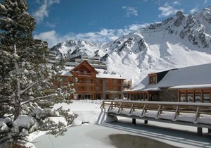 Studio cabin for 5 in La Mongie, slopeside, balcony, washer