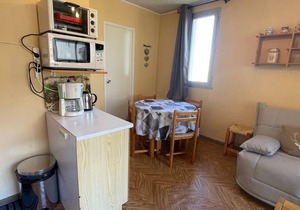 Studio in Sauze with balcony and garage
