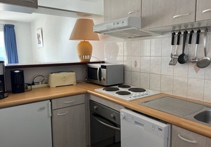 T2 Apartment with balcony, free shuttle near the slopes in Peyragudes