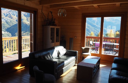 Pra Loup Ski Chalet | 12P beautiful cottage, Exceptional view, access to the gondola 300m, Pra Loup