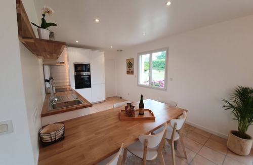 Plouegat-Moysan House | 15-person house in the countryside 10 km from the beach