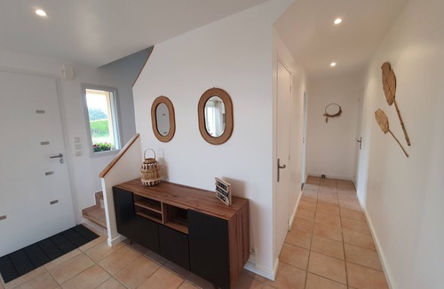 Plouegat-Moysan House | 15-person house in the countryside 10 km from the beach