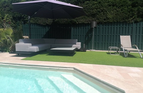 Mougins House | 19th century farmhouse near Cannes beaches in quiet pool/spa/garden not overlooked