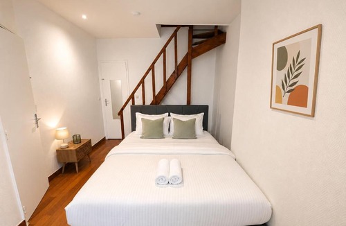 Quartier de Javel Apartment | 1BR Flat with Mezzanine Near Eiffel Tower & Metro