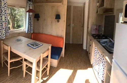 Perros-Guirec Cabin | 22 m² Travel Trailer - 2 bedrooms (Eloïse Model) - (NO PETS ALLOWED) Sleeps 4