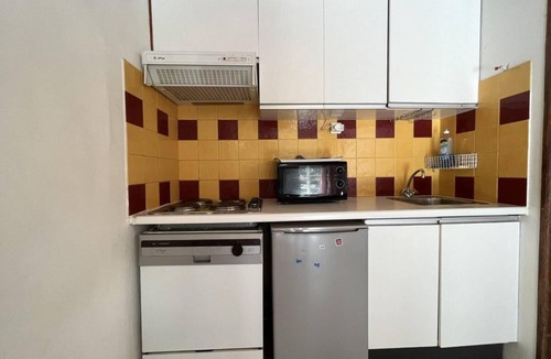 Pra Loup Apartment | 250m from shops, 1st floor, view mountain, balcony, tv, 35m², Pra Loup