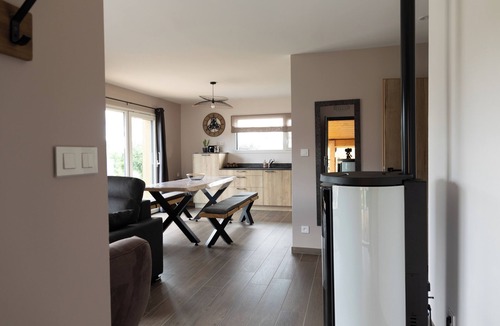 Les Poulieres Ski Chalet | 3-star chalet- jacuzzi-quality equipment-private outdoor area of 1000m2.