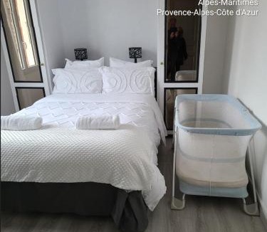 La Trinite House | 4 logements à La Trinité proche de Nice 15 mn, Monaco 20 mn et l'Italie 30 mn 2 Chambres et 2 Studios privés et indépendants