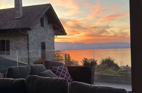 Evian-les-Bains House | 6 bedroom house in beautiful Évian-les-Bains with AC and panoramic lake views