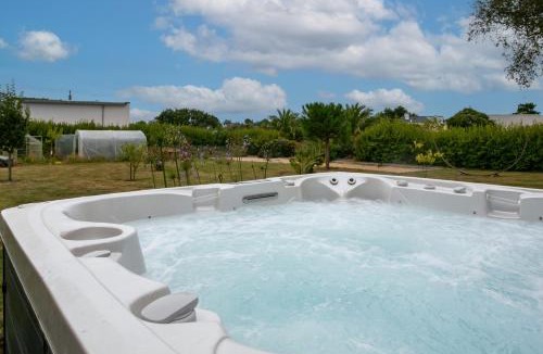 Trebeurden Ski Chalet | An Ti Koad spa privatif 800m plage