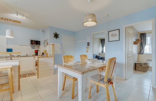 Saint-Benoit-des-Ondes Apartment | Apartment "Les Ebihens" with Private Terrace and Wi-Fi