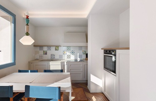 Andora Apartment | Apartment 'Conchiglia' with Sea View, Private Terrace and Wi-Fi