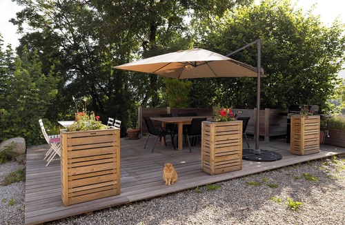 Saint-Gervais-les-Bains Apartment | Apartment "Ferme de Faustine 1 - Pool" with Mountain View, Shared Pool and Wi-Fi