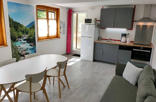 Foncine-le-Haut Apartment | Apartment Iris by Interhome