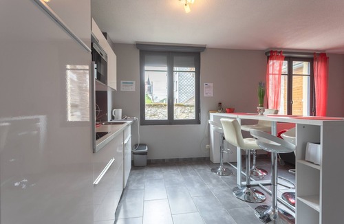 Lourdes Apartment | Apartment "Le Vignemale" in Lourdes, 4 guests, private garden, balcony, fast Wi-Fi, near sights