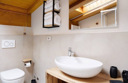 Roccabruna Apartment | Apartment 'Locanda Ca Bianca - Mini Suite' in Valle Mair with Mountain View