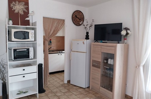 Barbotan-les-Thermes Apartment | Apartment 'Palmiers 1' with Private Terrace, Wi-Fi and Air Conditioning