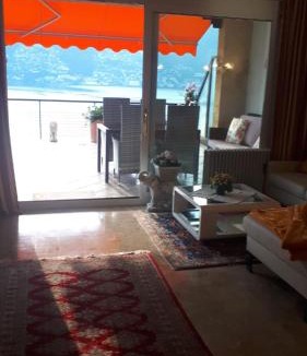 Pino Lago Maggiore Apartment | Apartment with Panoramic Lake View & Terrace in Pino, Lago Maggiore - Casa Roccia No 7
