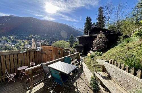 Saint-Gervais-les-Bains Apartment | Appart. au Pied de la Télécabine Avec Terrasse