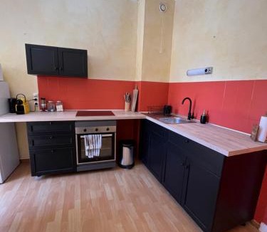 Barcelonnette Apartment | Appart plein centre lit King size , canapé lit et wifi