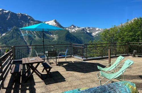 Orcieres-Merlette Apartment | Appartement avec vue imprenable sur les montagnes