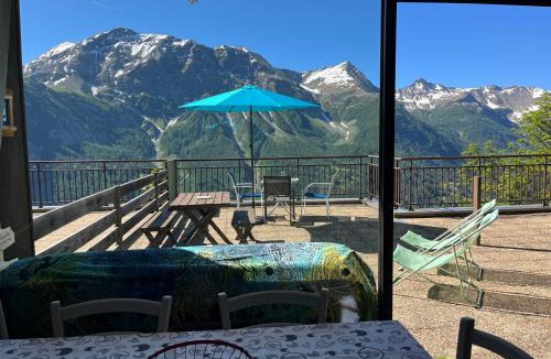 Orcieres-Merlette Apartment | Appartement avec vue imprenable sur les montagnes