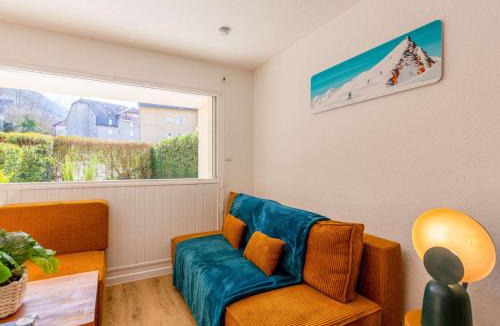 Saint-Lary-Soulan Apartment | Appartement calme avec jardin/terrasse, à 5 min du centre, 6 pers, parking privé, navette gratuite. - FR-1-296-159