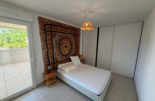 Valras-Plage Apartment | Appartement climatisé, moderne avec terrasses à 500m de la mer
