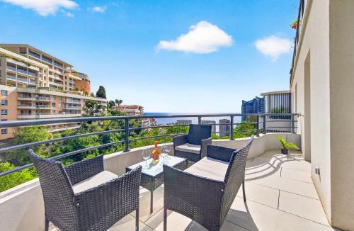 Beausoleil Apartment | Appartement neuf - Terrasse vue mer & parking - GG