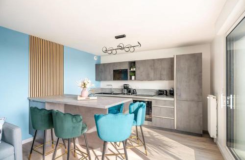 Parame Apartment | Appartement saint malo neuf, 2 chambres, terrasse, garage