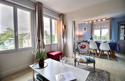 Sables-d'Or-les-Pins Apartment | Appartement vue sur la Station 5 Personnes
