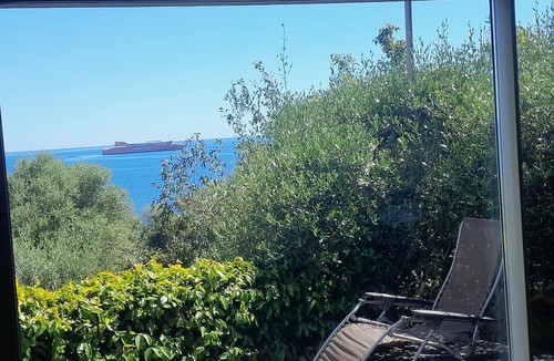 Figarella House | Architect-designed villa with panoramic ocean views of Cap Corse - (200m from the beach)