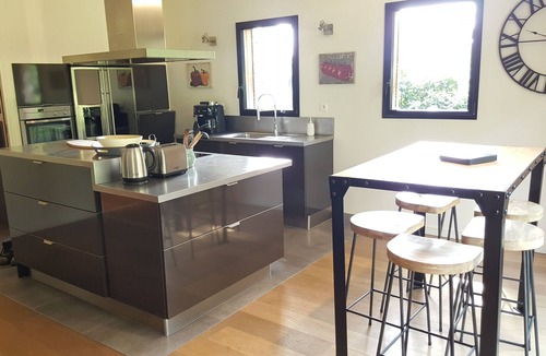 Erquy Villa | Architect-designed house with jacuzzi, hammam, gym, solarium.