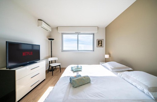 Roquebrune-Cap-Martin Apartment | Baie de Roquebrune - Balcon vue mer - Parking - AO